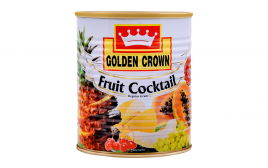 Golden Crown Fruit Cocktail   Tin  840 grams